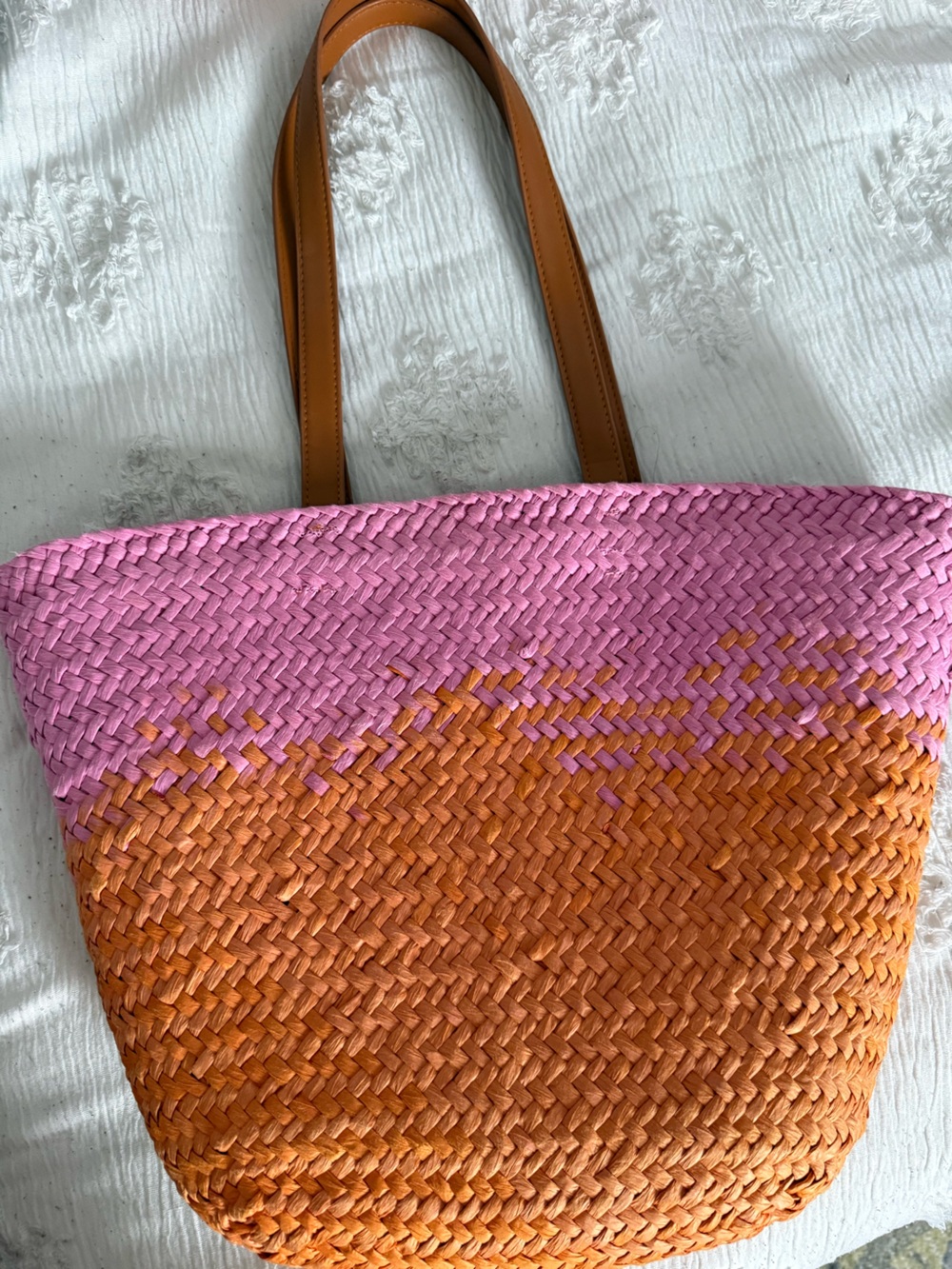 LOFT Woven Beach Bag
